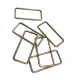 Frame Buckle Swimsuit and Underwear Accessory 4 cm E 1952