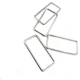 Frame Buckle Swimsuit and Underwear Accessory 4 cm E 1952