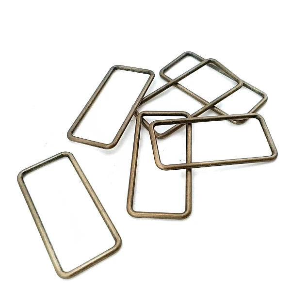 Frame Buckle Swimsuit and Underwear Accessory 4 cm E 1952