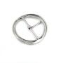 Center Bar Ring Buckle 3,5 cm Zamak Belt Buckle E 2126
