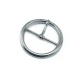 Center Bar Ring Buckle 3,5 cm Zamak Belt Buckle E 2126