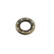 20 mm Rhinestone / Crystal Detail Ring / Metal Frame front and detail view