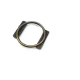 27 mm Rhinestone / Crystal Detail Ring / Metal Frame front and detail view