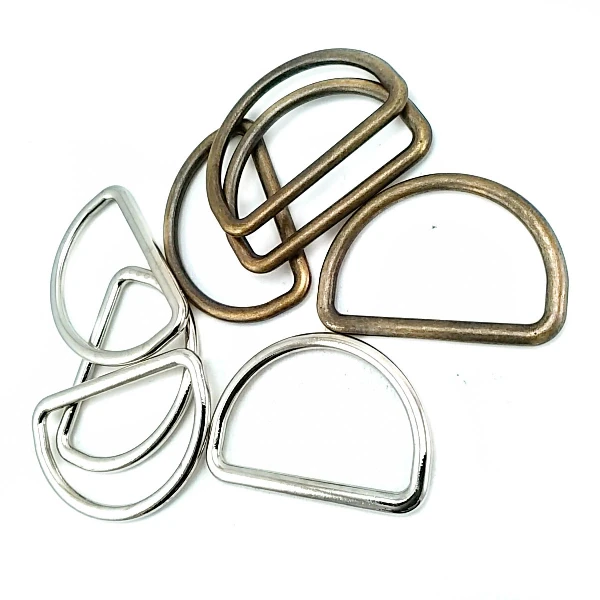 36 mm Metal D buckle  E 753