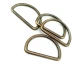 36 mm Metal D buckle  E 753