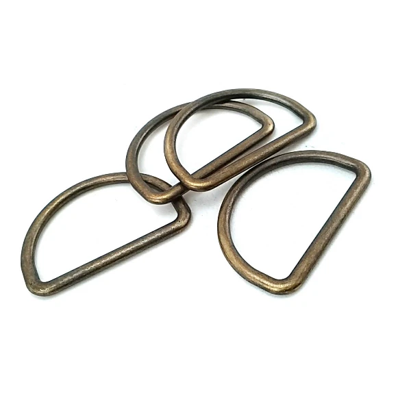 36 mm Metal D buckle  E 753