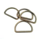 36 mm Metal D buckle  E 753