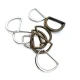 Metal D Buckle Bag Strap D Buckle 2 cm E 767 Metal D Buckle Bag Strap D Buckle 2 cm E 767