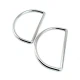 D Buckle Metal Bag and Clothing Buckle 5.2 cm E 879