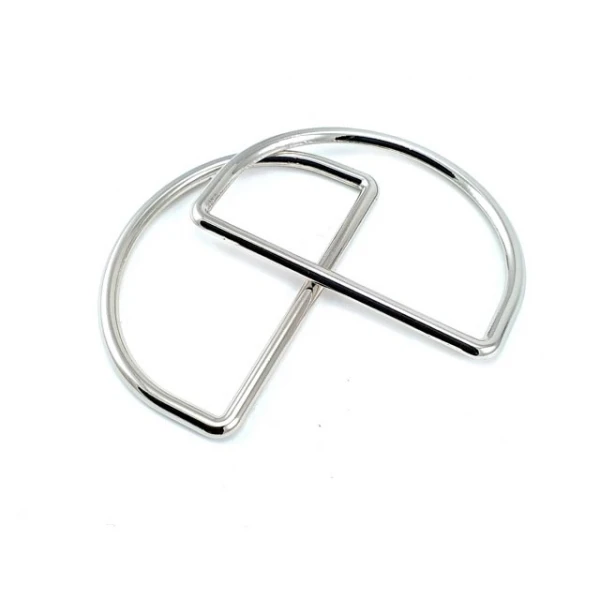 D Buckle Metal Bag and Clothing Buckle 5.2 cm E 879