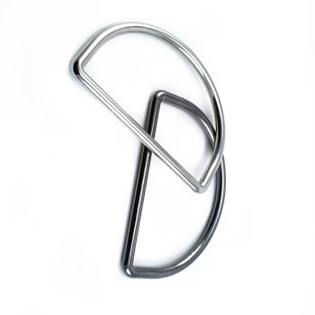 D Ring Buckle 4,5 cm Metal E 880