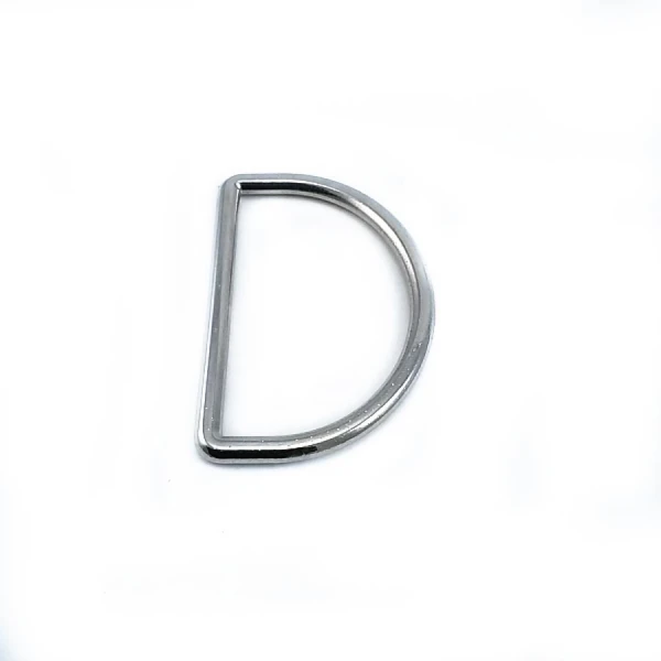 Metal D Buckle Bag and Clothing Accessory 4 cm E 881 Metal D Buckle Bag and Clothing Accessory 4 cm E 881