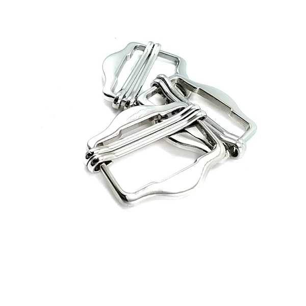 Sürgülü Metal Ayar Tokası , Çanta Kayış Ayar Tokası 31  x 18 mm E 401