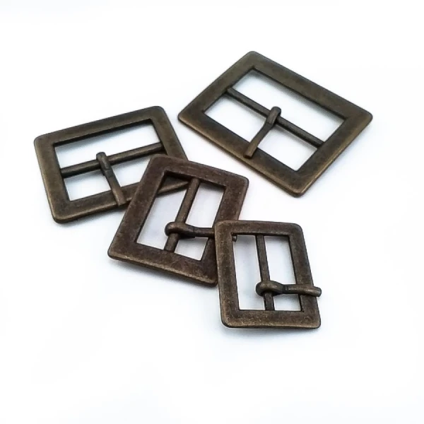 Rectangle Buckle 2 cm Metal Belt Buckle E 1147