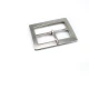 Center Buckle 4 cm Rectangular Plain Wide Edge Metal Buckle E 1237 Center Buckle 4 cm Rectangular Plain Wide Edge Metal Buckle E 1237