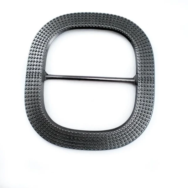 47 mm Center-Bar Buckle front and detail view