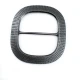 47 mm Center-Bar Buckle front and detail view