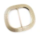 47 mm Center-Bar Buckle front and detail view