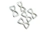 Ornamental Clasp 7 mm Metal Accessory Clasp E 1297