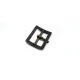 Belt Buckle Rectangular Buckle 2 cm Center Bar Buckle E 1525
