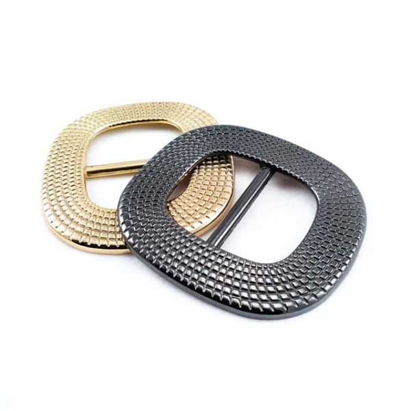 Oval and Patterned Belt Buckle 23 mm E 169 Oval and Patterned Belt Buckle 23 mm E 169