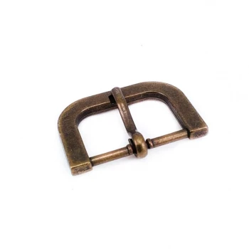 Belt Buckle Rectangular from Zamak 2,5 cm E 1734
