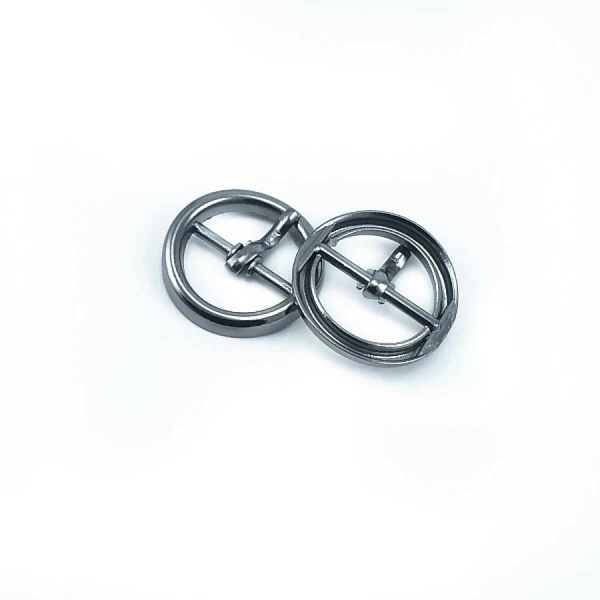 Center Bar Ring Buckle 1,8 cm Belt Buckle E 2130