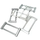 40 mm Ring / Metal Frame front and detail view