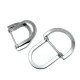 Double Ring D Buckle 23 mm Metal Adjuster and Belt Buckle E 2145