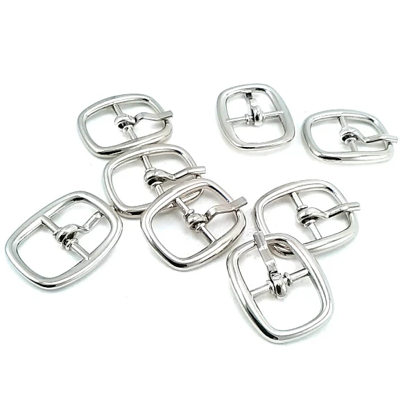 15 mm Center-Bar Buckle front and detail view