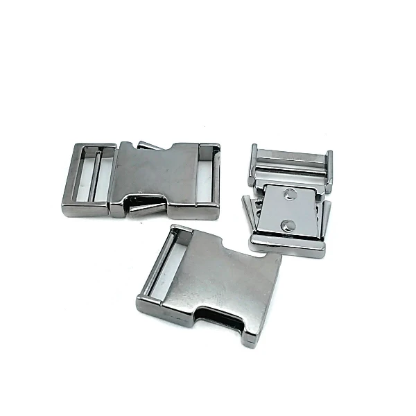 Yandan Basmalı Toka 20 mm Metal Geçmeli Toka E 2150
