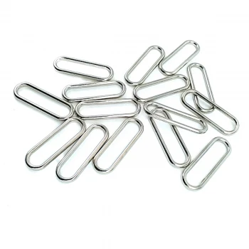 Strap Adjustment Buckle 26.3 x 6.4 mm Oval Buckle E 2167