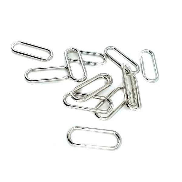 Frame Buckle Bag and Shoe Adjusting Buckle 22.2mm x 6.5mm E 2169
