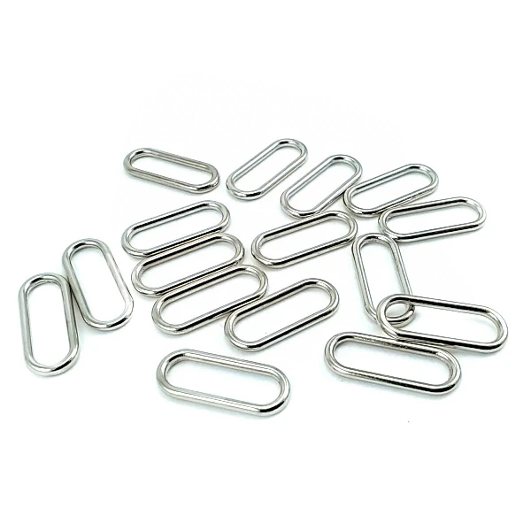20.3mm x 6.4mm Kemer Köprüsü Metal Toka E 2170