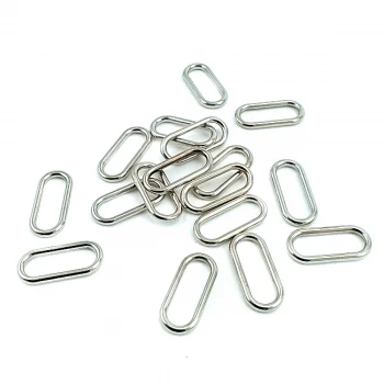 Strap Adjustment Clasp 18.2mm x 6.4mm Metal Buckle E 2171