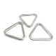 Triangle Ring 3,5 cm Metal Frame Buckle E 2179