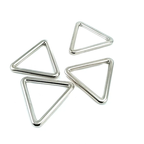 Üçgen Halka 3 cm  Metal Çerçeve Toka E 2180