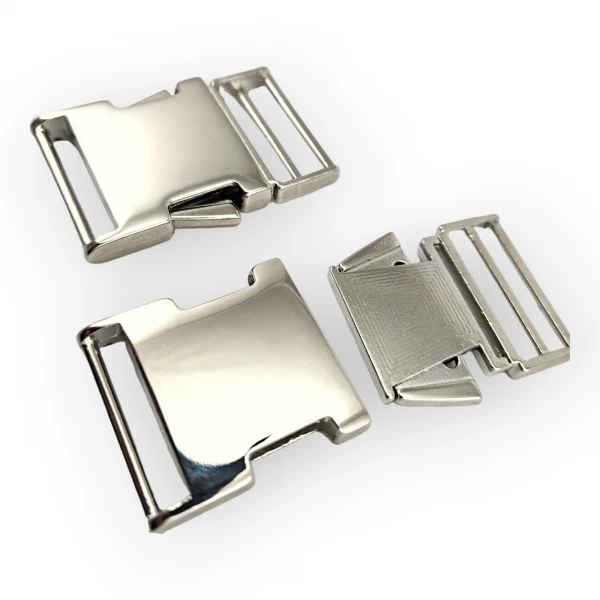 Metal Snap Buckle 40 mm Side Press Buckle E 2267 Metal Snap Buckle 40 mm Side Press Buckle E 2267