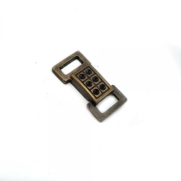 12 mm Enamel / Colored Snap Buckle front and detail view