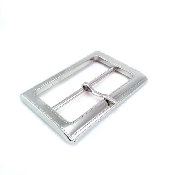 Rectangular Buckle - Zinc Alloy Buckle 60 mm E 481