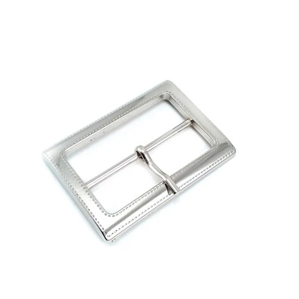 Rectangular Buckle - Zinc Alloy Buckle 60 mm E 481