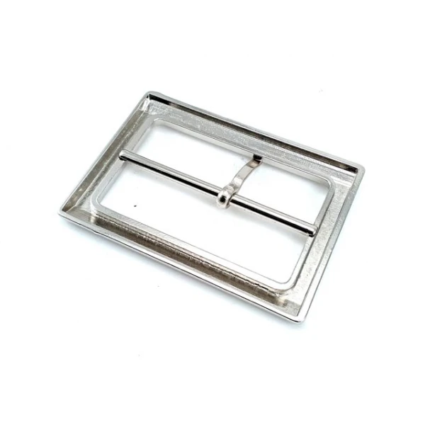 Rectangular Buckle - Zinc Alloy Buckle 60 mm E 481