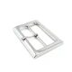 Rectangular Buckle - Zinc Alloy Buckle 60 mm E 481