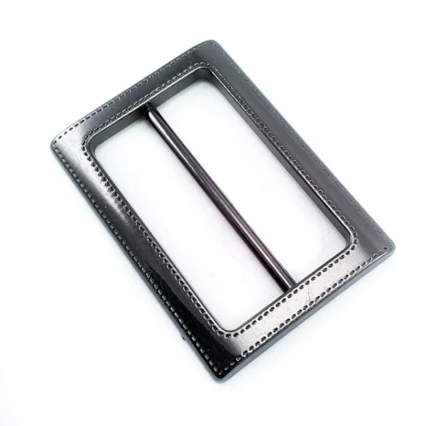 Rectangular Buckle - Zinc Alloy Buckle 60 mm E 481