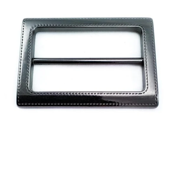 Rectangular Buckle - Zinc Alloy Buckle 60 mm E 481
