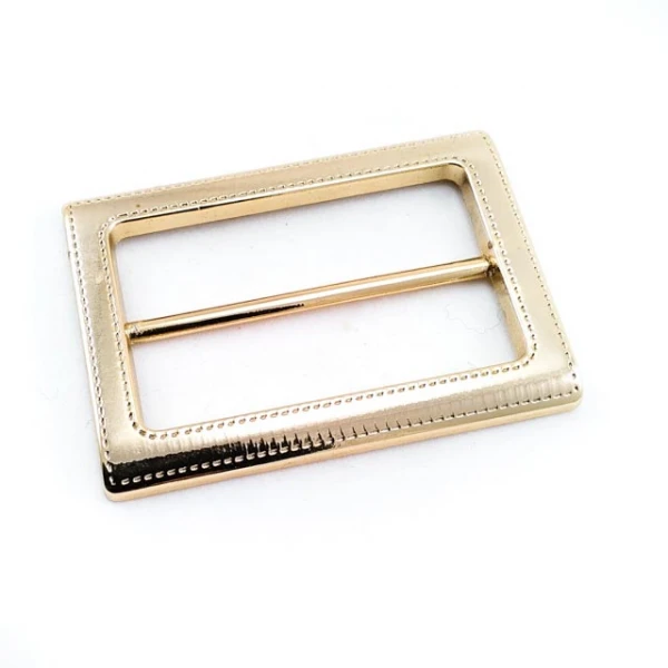 Rectangular Buckle - Zinc Alloy Buckle 60 mm E 481