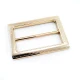 Rectangular Buckle - Zinc Alloy Buckle 60 mm E 481