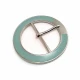 Oval Toka 5 cm Mineli Pastel Renk Dilli Oval Zamak Toka E 724