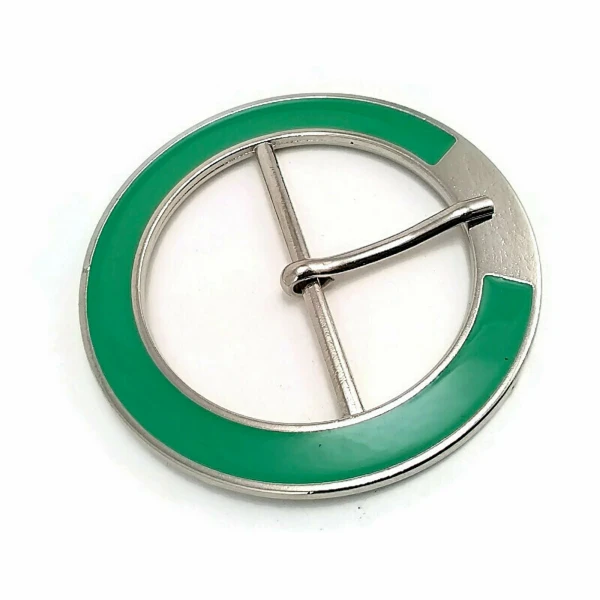 Oval Toka 5 cm Mineli Pastel Renk Dilli Oval Zamak Toka E 724