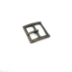 24 mm Center-Bar Buckle front and detail view